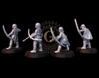 Carolingian Archers Set 1 28mm 1/56