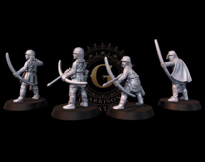 Carolingian Archers Set 1 28mm 1/56