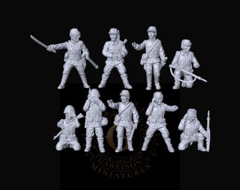 Japanese HQ X9: 20mm and 28mm WW2 Wargame and Display Miniatures