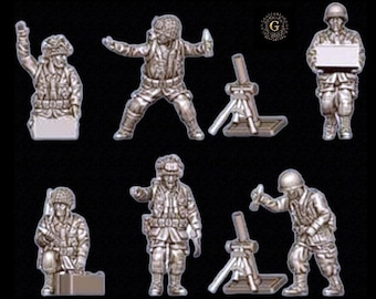 WW2 US Airborne Medium Mortars 20mm or 28mm