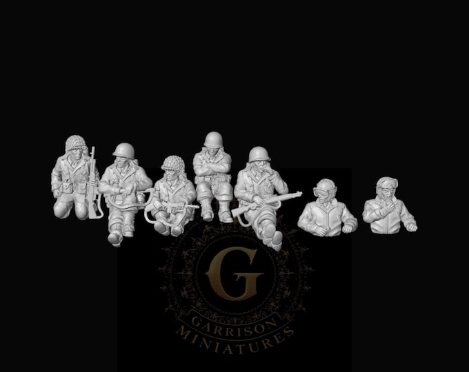 US Tank Riders & Commanders 20mm and 28mm