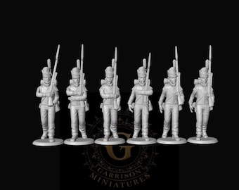 Portuguese Grenadiers Marching x6 28mm