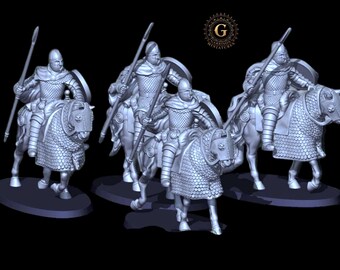 Cataphractii X4: 28mm