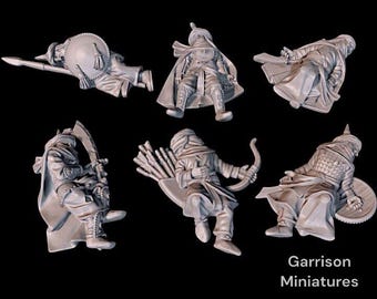Southron Casualties X6 Dark Ages 28mm 1/56