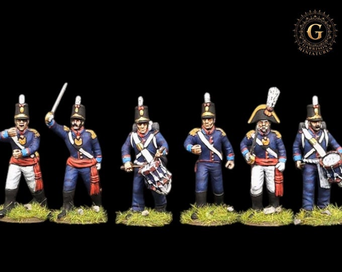 Napoleonic Portuguese Line Infantry Command  28mm 1/56