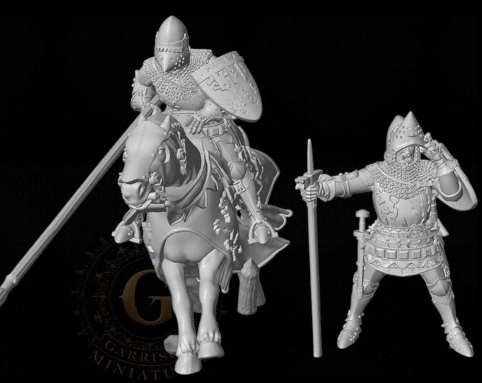 Sir Henry Percy "Harry Hotspur" Foot & Mounted 28mm