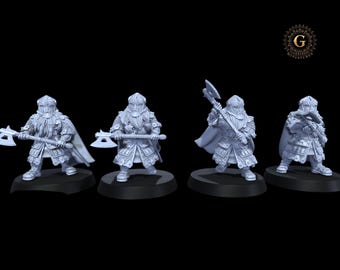 Dwarf Gemwardens, 28mm 1/56