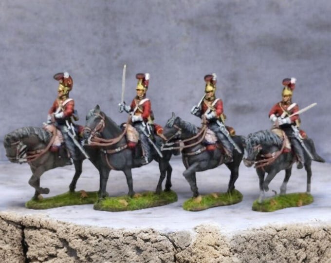 Napoleonic British Heavy Cavalry 1st/2nd Lifeguards -  28mm 1/56