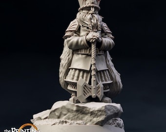 Dwarf King Statue 28mm 1/56