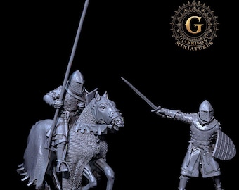 Count Ermengol X, Foot & Mounted, 30mm