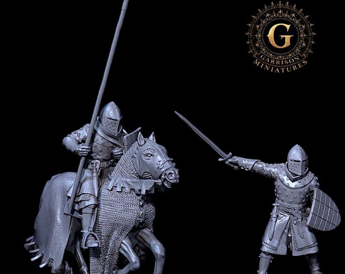 Count Ermengol X, Foot & Mounted, 30mm