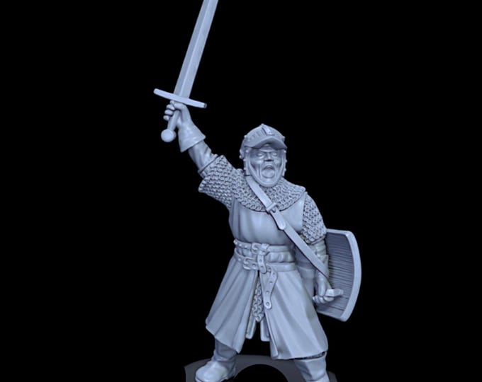 Sir Andrew Moray, Foot and Mounted Figures  28mm 1/56