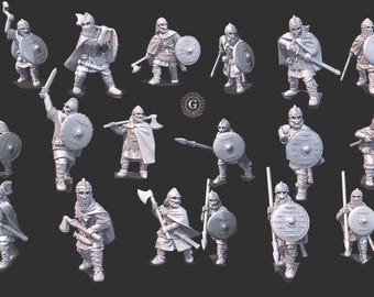 Dark Ages Norse Vendel Era Army Deal 28mm 1/56