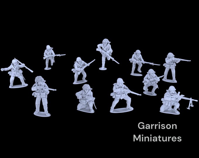 Japanese Infantry, 28mm 1/56