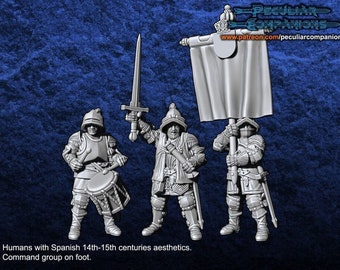 Medieval Spanish Empire Command 28mm 1/56