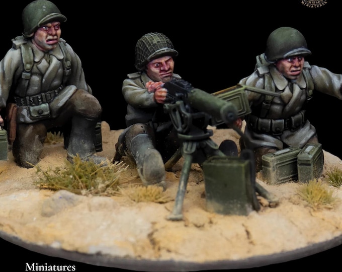 US M1917 Machinegun Team: 28mm