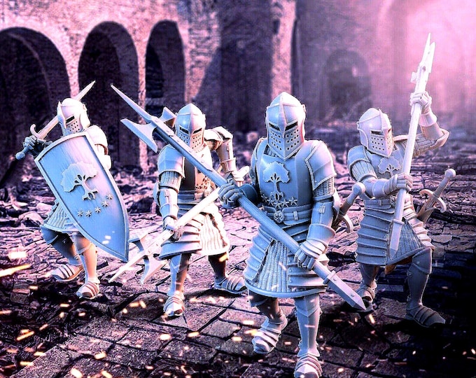 Men at Arms Squad  28mm 1/56