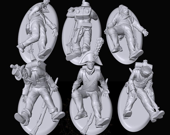 Spanish Infantry Casualties 28mm