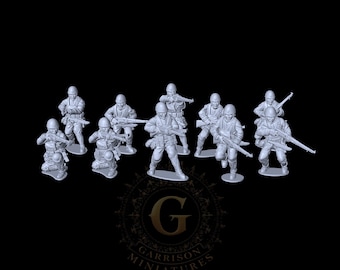 WW2 Japanese Teishin Shudan X12  28mm 1/56