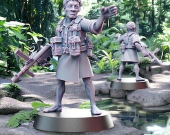 Papuan New Guinea Infantry NCOs 28mm 1/56