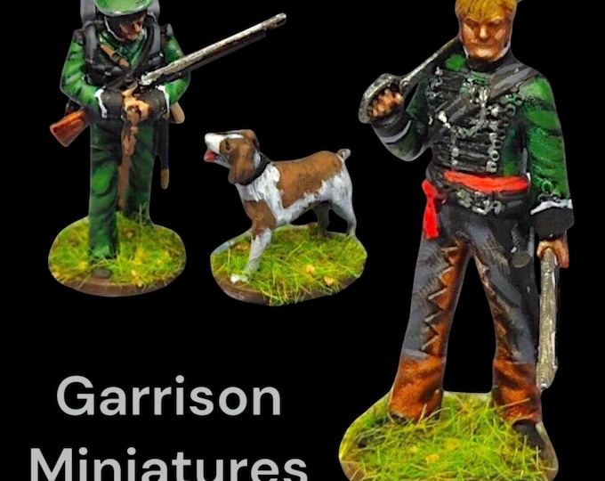 Napoleonic British 95th Rifles 28mm (1/56)