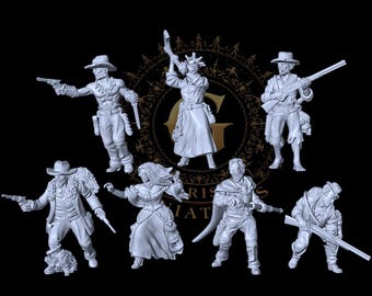 Wild West Vampires, 28mm/32mm