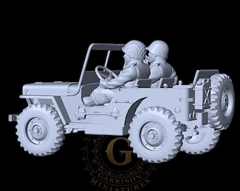 US Infantry Jeep: 20mm and 28mm