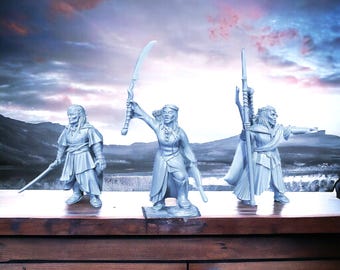 Elven Captains X3 28mm 1/56