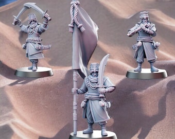 Easterling /Arabic Infantry Dervish Command  28mm 1/56