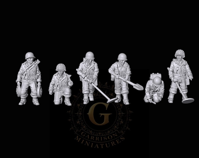 US Signal Corps Engineers: Mine Detector Unit, 20mm or 28mm