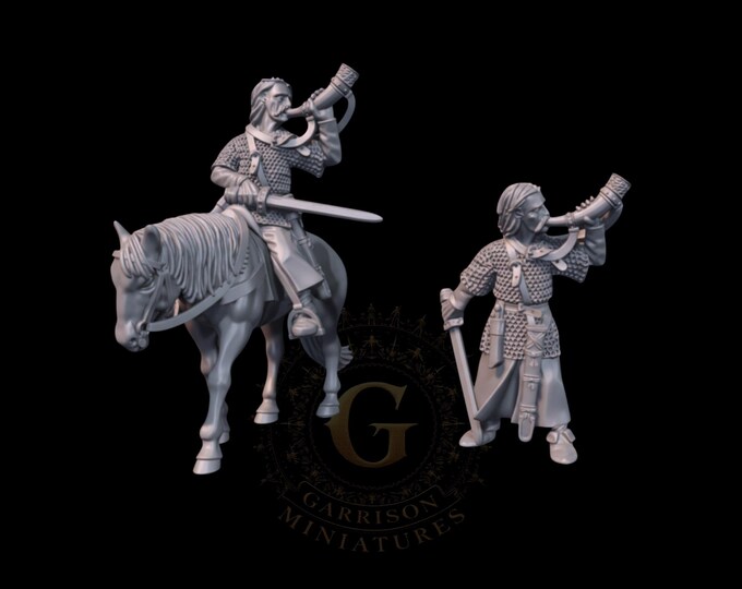 Roland, Foot and Mounted - 28mm 1/56