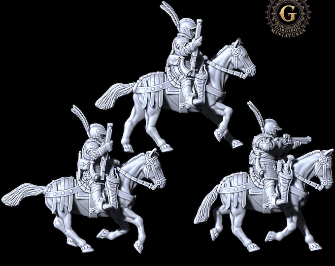 Empire Tudor Reiters Carbineers28mm 1/56