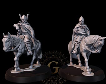 Mounted City Guard With Bows, 28mm