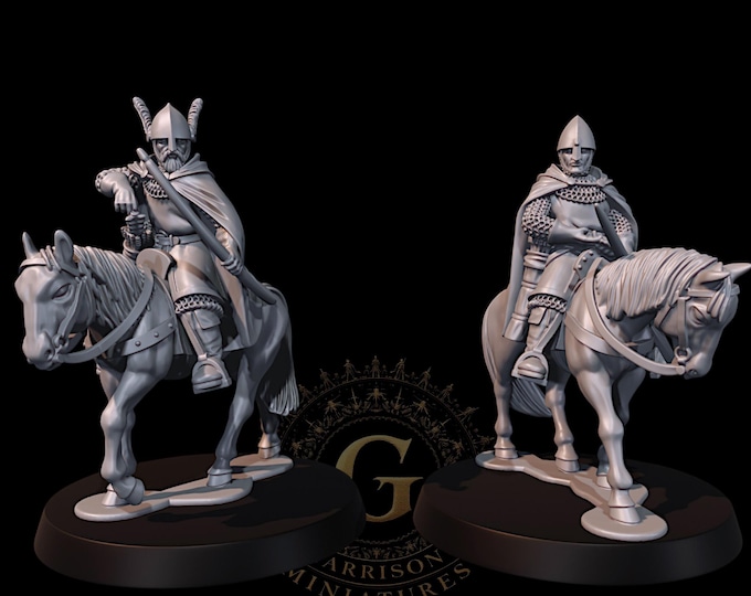 Mounted City Guard With Bows, 28mm