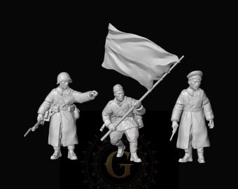 Soviet Headquarters 28mm