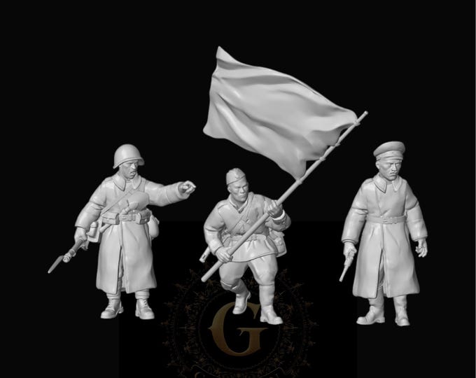 Soviet Headquarters 28mm
