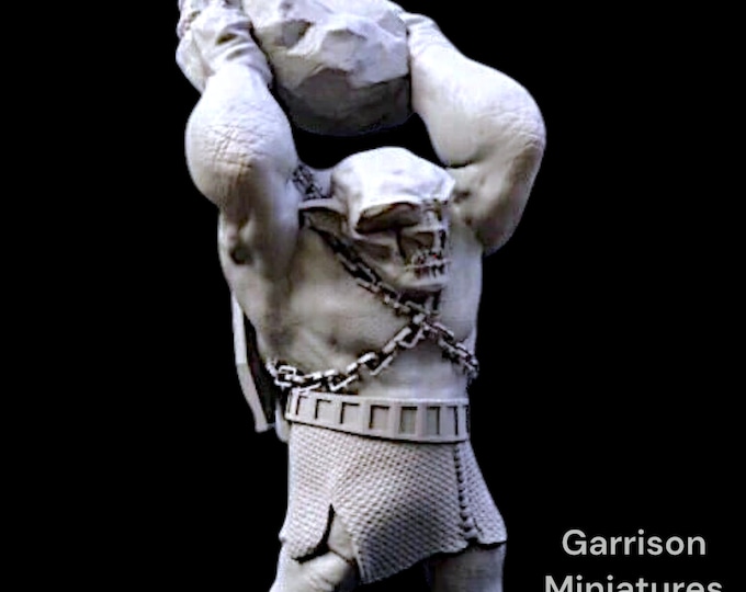 Cave Troll Rockthrower 28mm 1/56