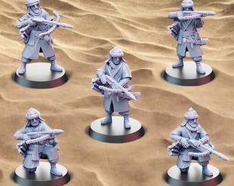 Easterling /Arabic Infantry with Crossbows 28mm 1/56