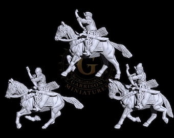 Medieval Russian Cossack Mounted Archers 28mm 1/56