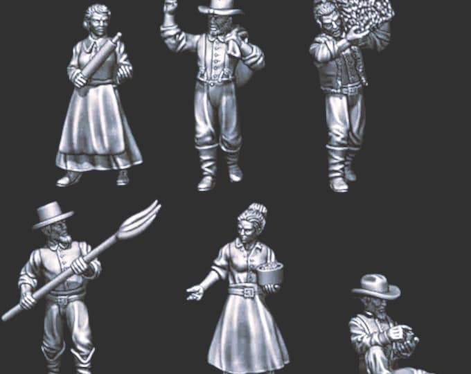 Farmers, 28mm/32mm
