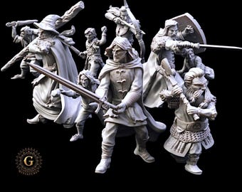 The Fighting Fellowship, 28mm 1/56