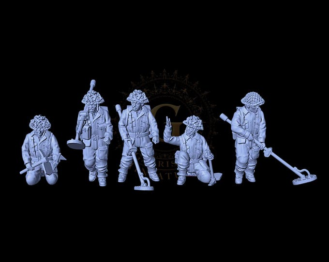 British Royal Engineers 28mm 1/56