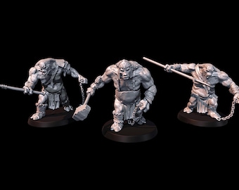 Fell Kingdom Trolls  28mm 1/56