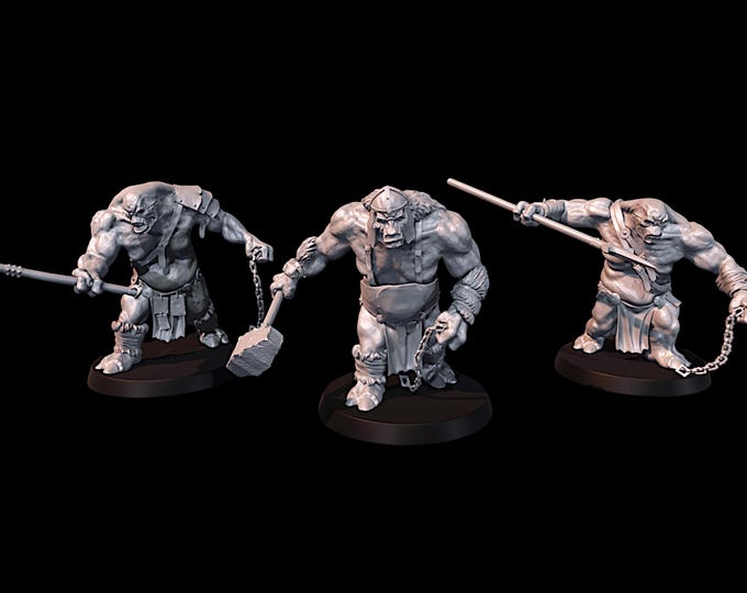 Fell Kingdom Trolls  28mm 1/56