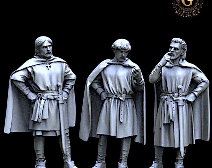 10thC-13thC Spanish Christian Nobles Set A 28mm 1/56