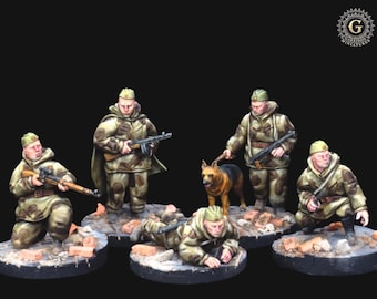 Soviet Scouts 28mm 1/56