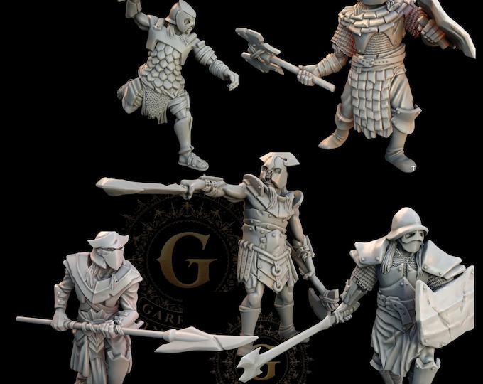 Assault Orc Squad Set B  28mm