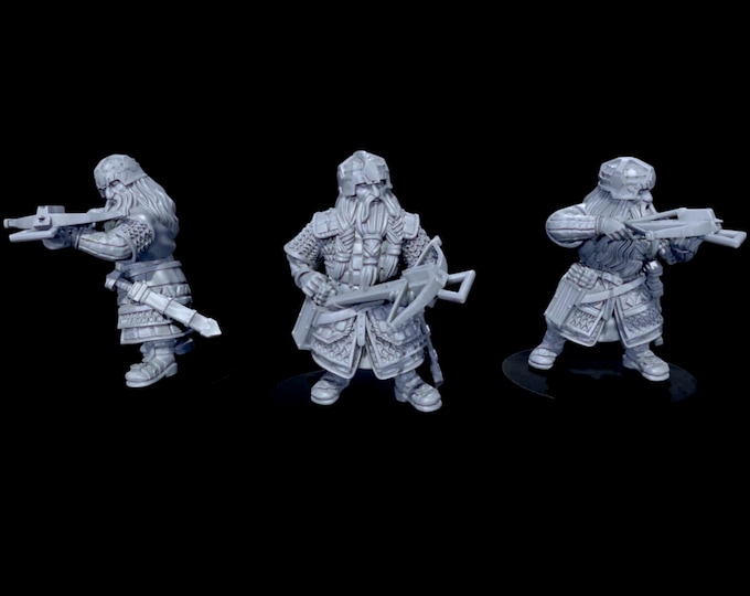 Dwarf Crossbows X3, 28mm 1/56