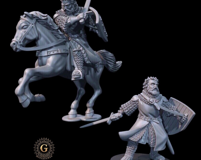 Sir William Wallace, Foot & Mounted 28mm 1/56