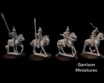 Mounted Southron Palace Guard 28mm 1/56